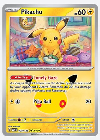 Pikachu — catalogusbeeld