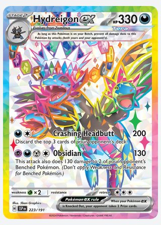 Hydreigon ex — catalogusbeeld