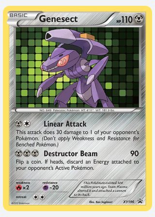 Genesect — catalogusbeeld