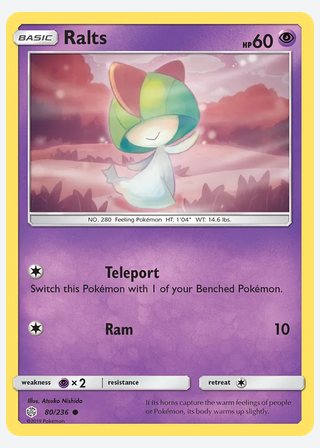Ralts — catalogusbeeld