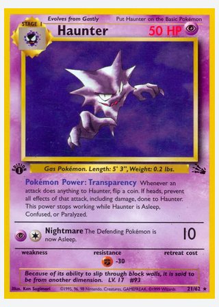 Haunter — catalogusbeeld