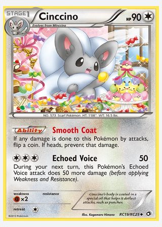 Cinccino — catalogusbeeld