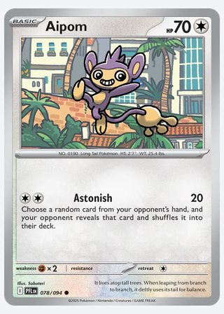 Aipom — catalogusbeeld