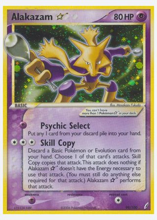 Alakazam ☆ — catalogusbeeld