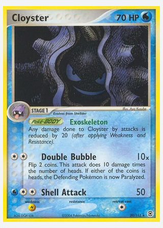 Cloyster — catalogusbeeld