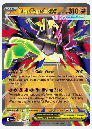Mega Zygarde ex — catalogusbeeld