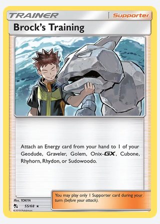 Brock’s Training — catalogusbeeld