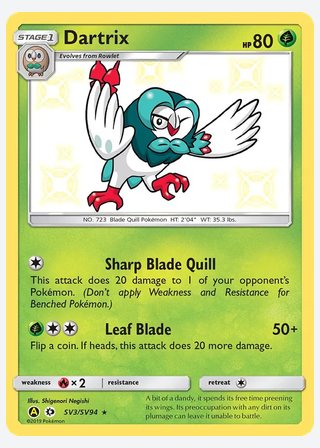 Dartrix — catalogusbeeld