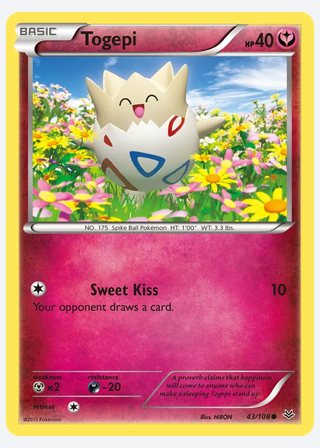Togepi — catalogusbeeld