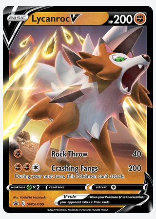 Lycanroc V — catalogusbeeld