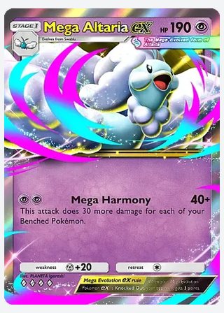 Mega Altaria ex — catalogusbeeld
