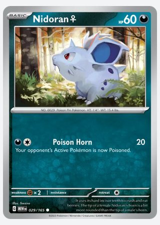 Nidoran♀ — catalogusbeeld