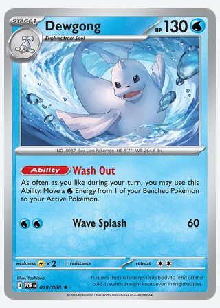 Dewgong — catalogusbeeld