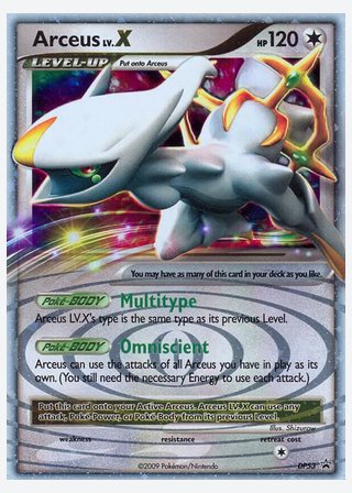 Arceus — catalogusbeeld