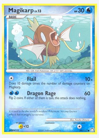 Magikarp — catalogusbeeld