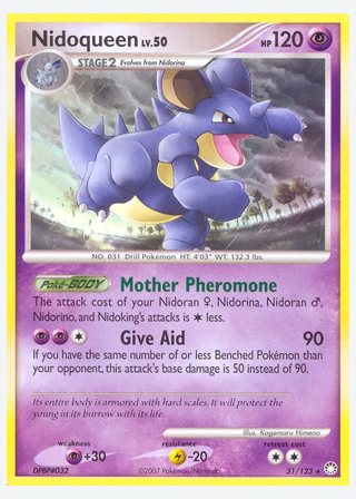 Nidoqueen — catalogusbeeld