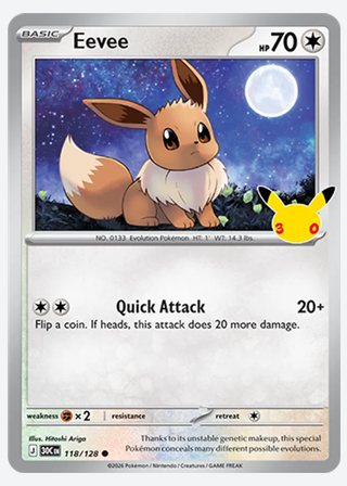 Eevee — catalogusbeeld