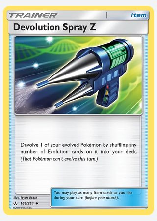 Devolution Spray Z — catalogusbeeld