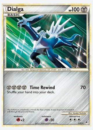 Dialga — catalogusbeeld
