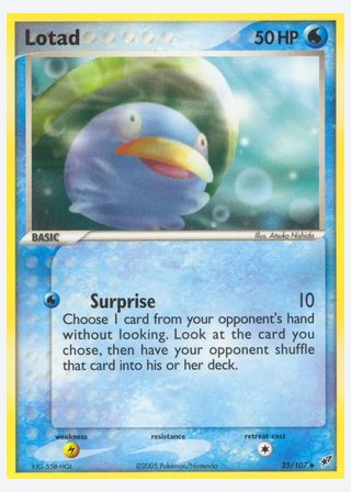 Lotad — catalogusbeeld