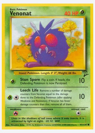 Venonat — catalogusbeeld