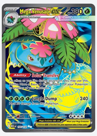 Mega Venusaur ex — catalogusbeeld