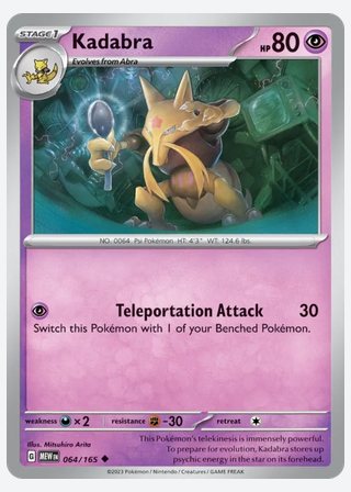 Kadabra — catalogusbeeld