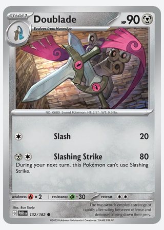 Doublade — catalogusbeeld