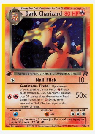 Dark Charizard — catalogusbeeld