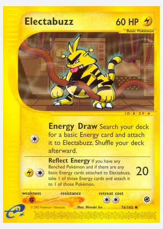 Electabuzz — catalogusbeeld