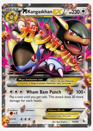 M Kangaskhan EX — catalogusbeeld