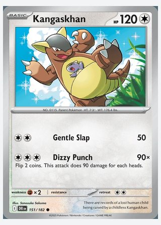 Kangaskhan — catalogusbeeld