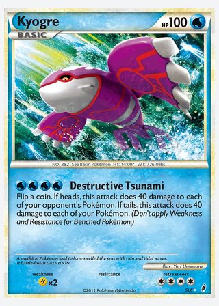 Kyogre — catalogusbeeld