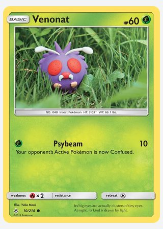 Venonat — catalogusbeeld