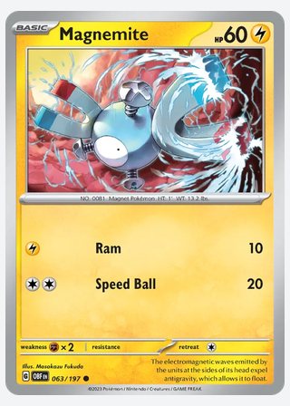 Magnemite — catalogusbeeld