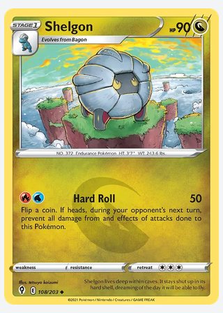 Shelgon — catalogusbeeld