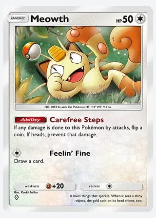 Meowth — catalogusbeeld