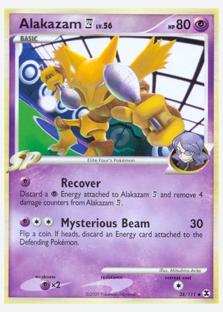 Alakazam E4 — catalogusbeeld