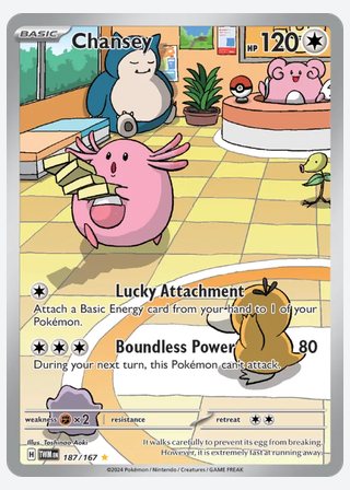 Chansey — catalogusbeeld