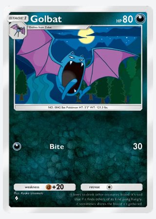 Golbat — catalogusbeeld