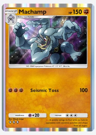 Machamp — catalogusbeeld