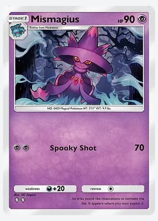 Mismagius — catalogusbeeld
