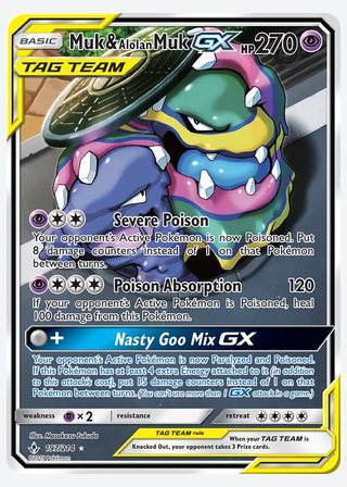 Muk & Alolan Muk GX — catalogusbeeld
