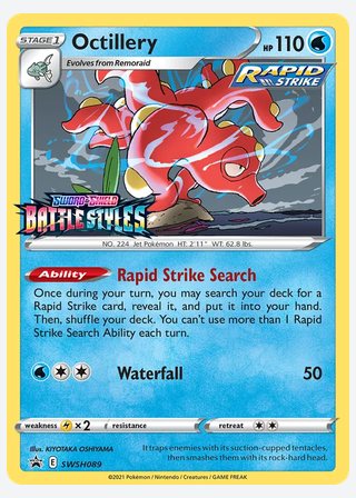 Octillery — catalogusbeeld