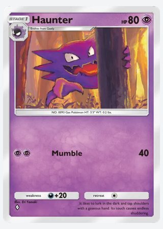 Haunter — catalogusbeeld