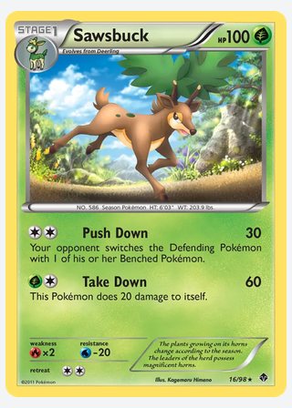 Sawsbuck — catalogusbeeld