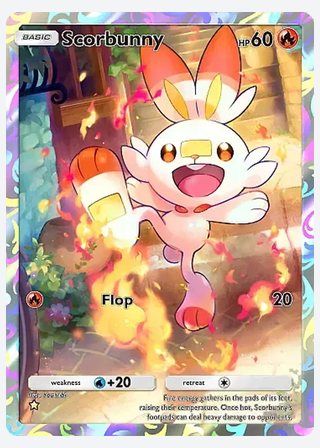 Scorbunny — catalogusbeeld