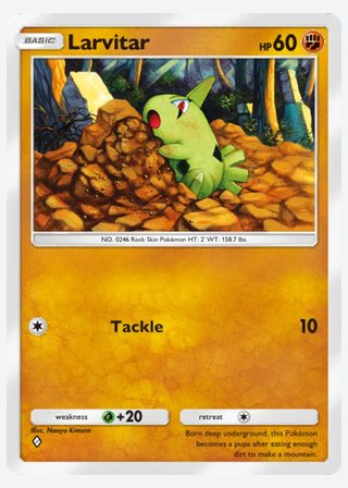 Larvitar — catalogusbeeld