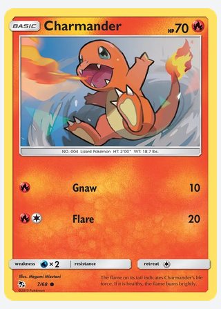 Charmander — catalogusbeeld