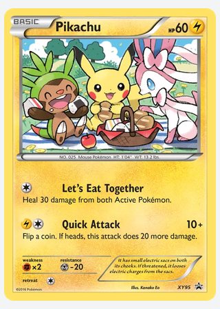Pikachu — catalogusbeeld